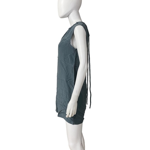 Kate and Kass Blue Silk Dress - Picture 4 of 10